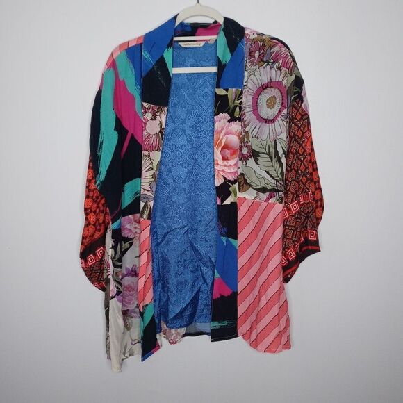 Soft Surroundings floral cardigan size S/M - Picture 1 of 6